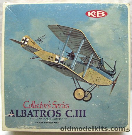 Aurora-KB 1/48 Albatros CIII (C-111), 1142-200 plastic model kit